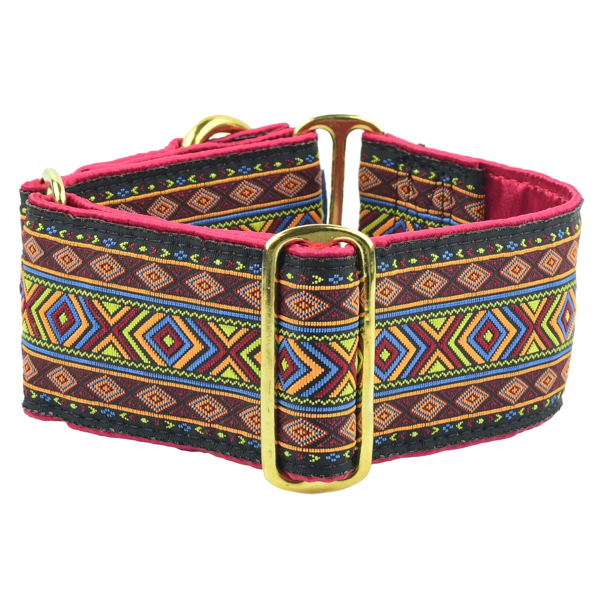 Inca Jewel 2″ Wide Martingale Collar