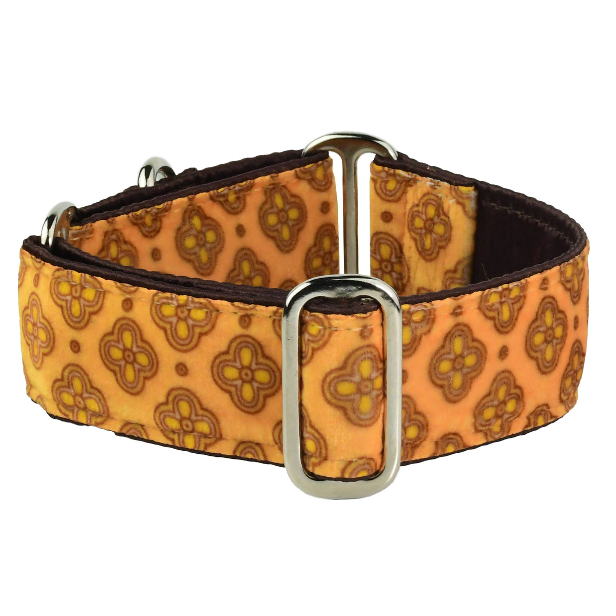 Rust Tile Elite Swiss Velvet Dog Collar