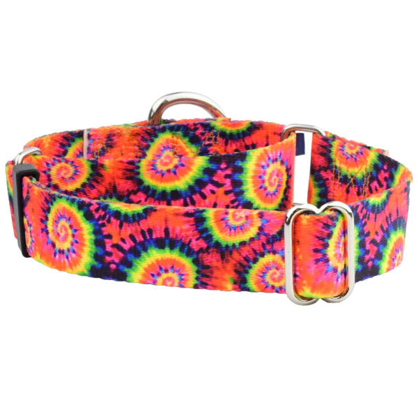 Classic Tie-Dye Martingale Dog Collar – EarthStyle - 2 Hounds Design