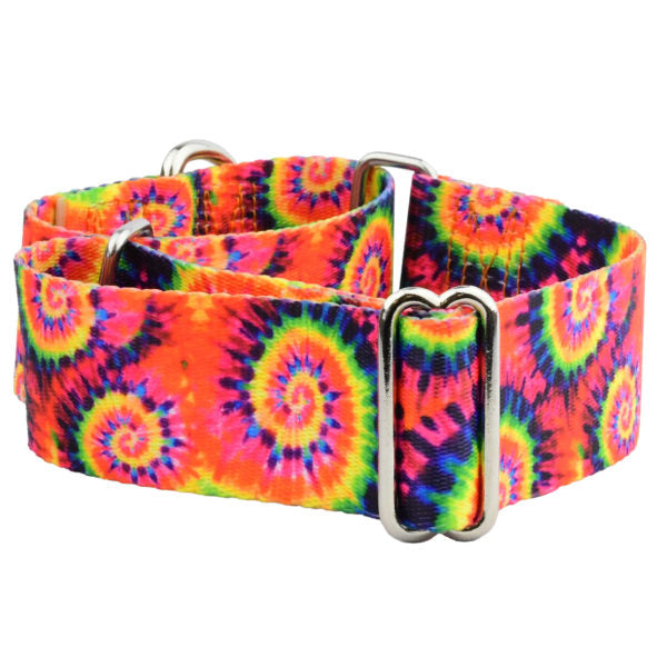 Tie dye 2024 dog collar