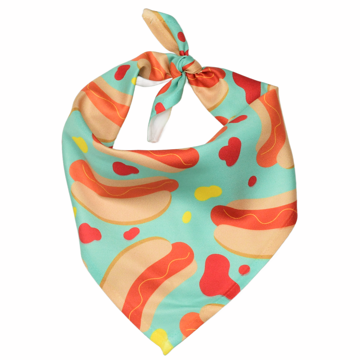 Hot Diggity Dog Dog Bandana
