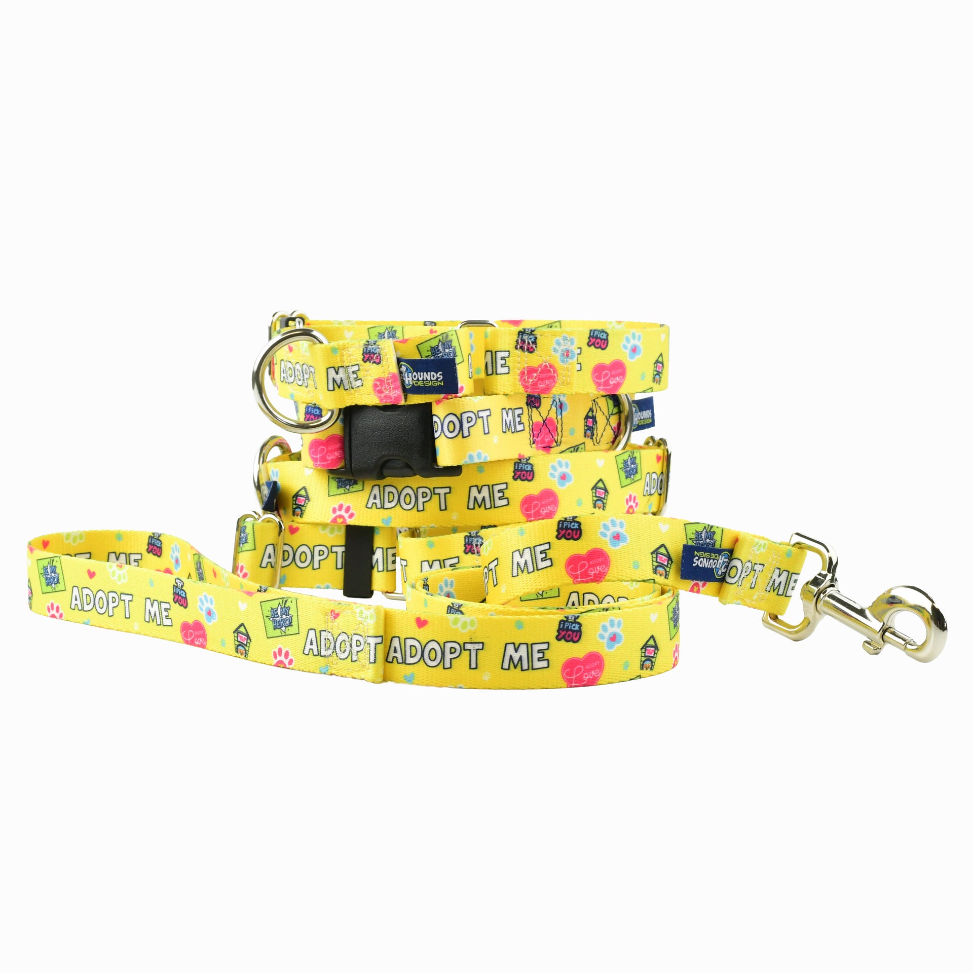 #Donate2Hounds "Adopt Me" Collars and Leashes