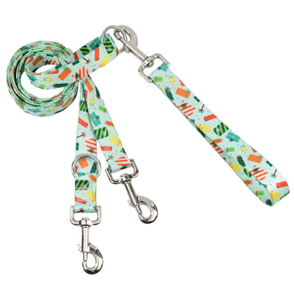 Presents Galore Double Connection Leash EarthStyle 2 Hounds Design