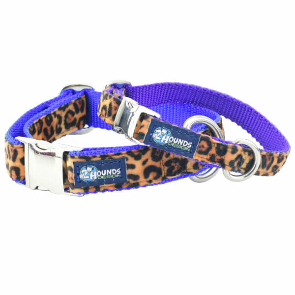 Soft Kitty Velvet Essential Martingale Dog Collar (Multiple