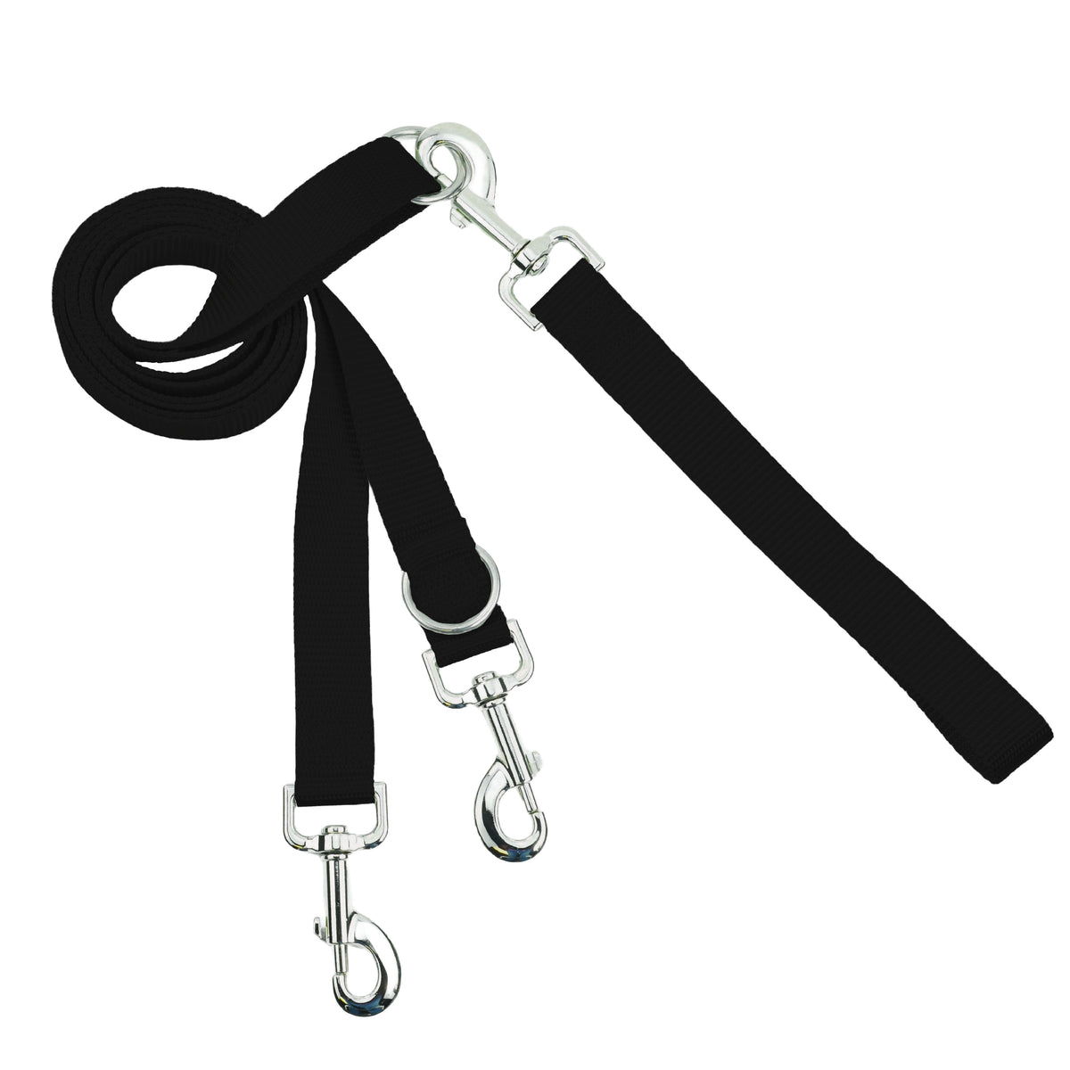 Euro Dog Leash Double Connection (Multiple Color Options)