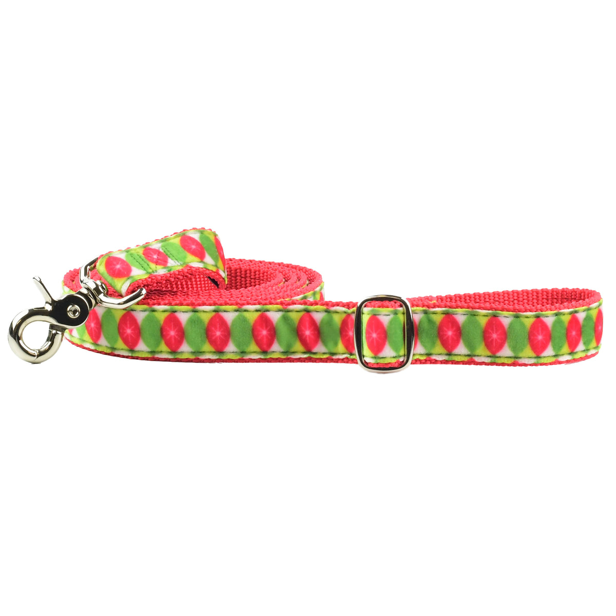 Christmas Cheer Velvet Essential Buckle Martingale Dog Collar (1″ Only)
