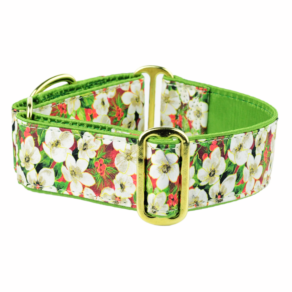 Christmas Blossoms - Limited Dog Collar