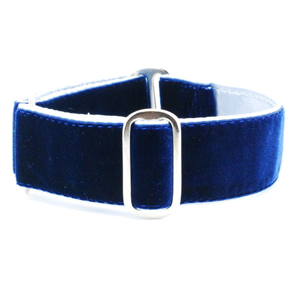 Velvet Martingale Dog Collars Custom Design Your Own