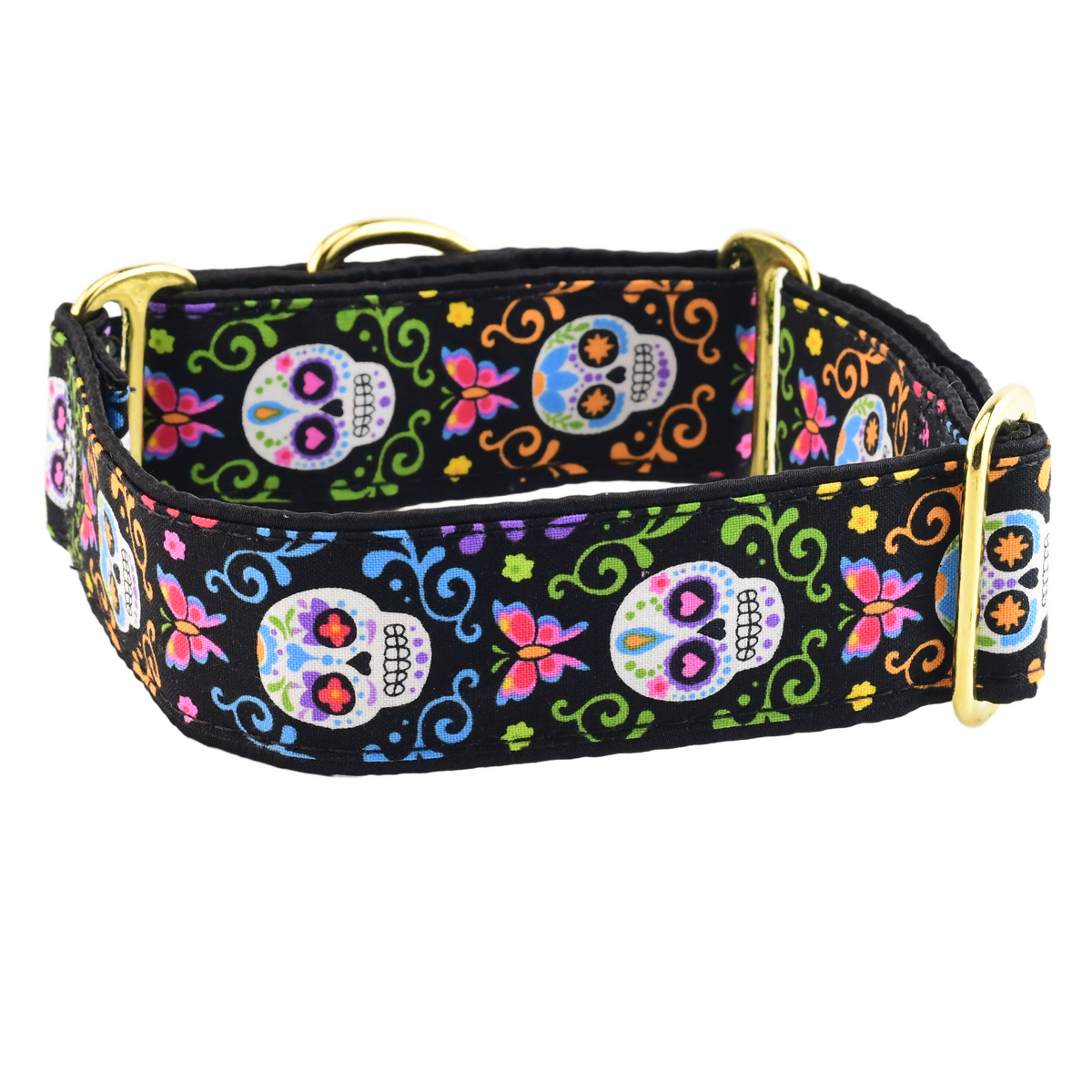 Fiesta Skulls - Limited Dog Collar