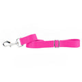 Hot Pink Nylon Dog Leash