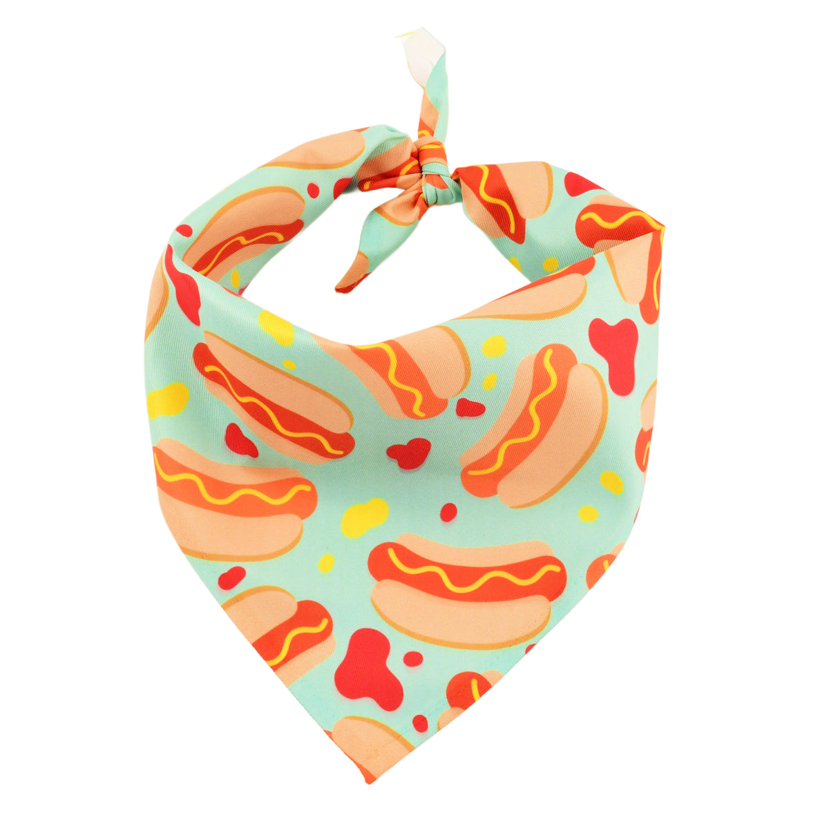 Hot Diggity Dog Dog Bandana