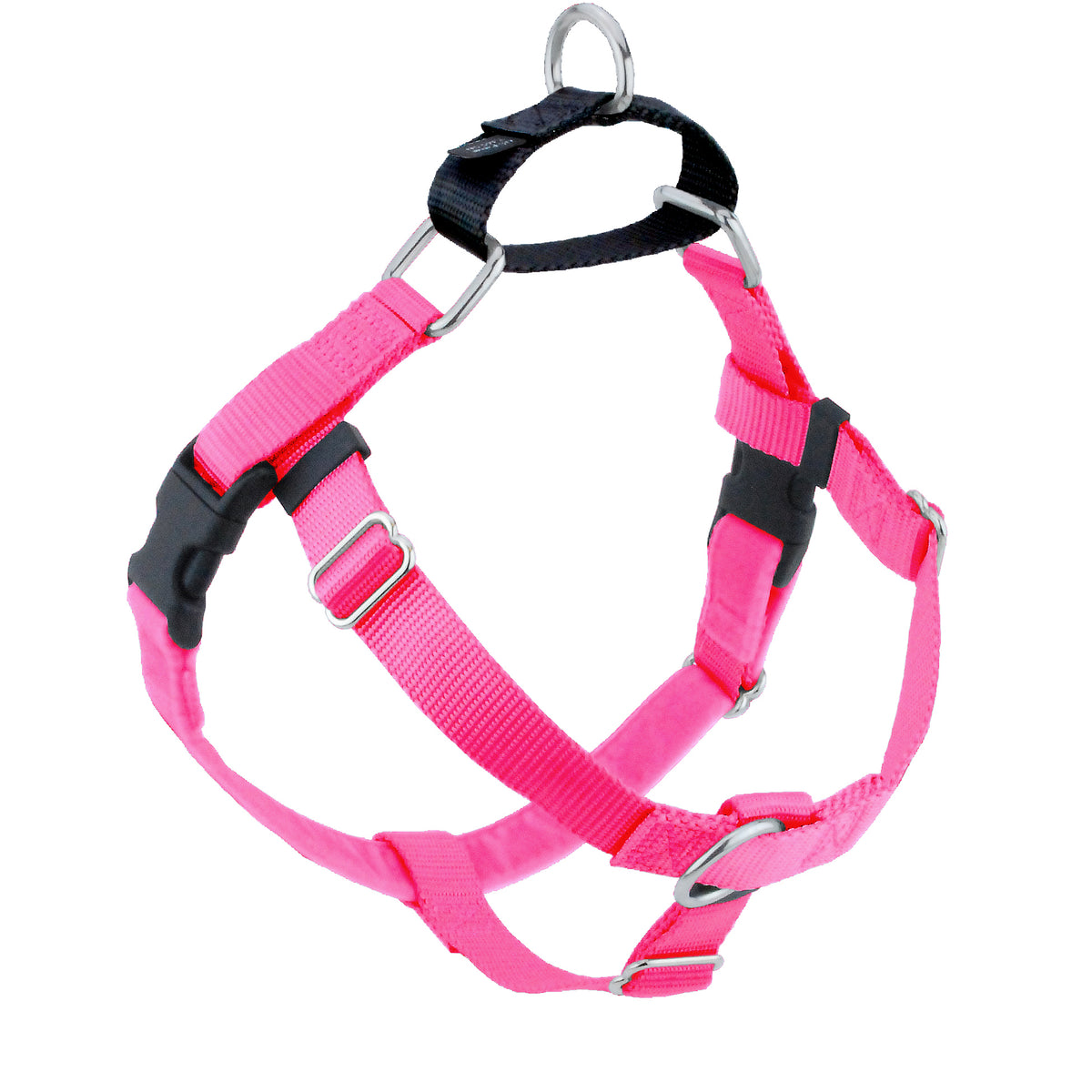 Hot Pink Freedom No-Pull Dog Harness