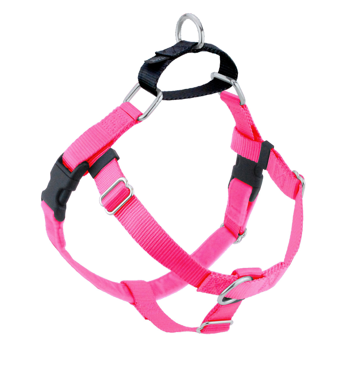 Hot Pink Freedom No-Pull Dog Harness