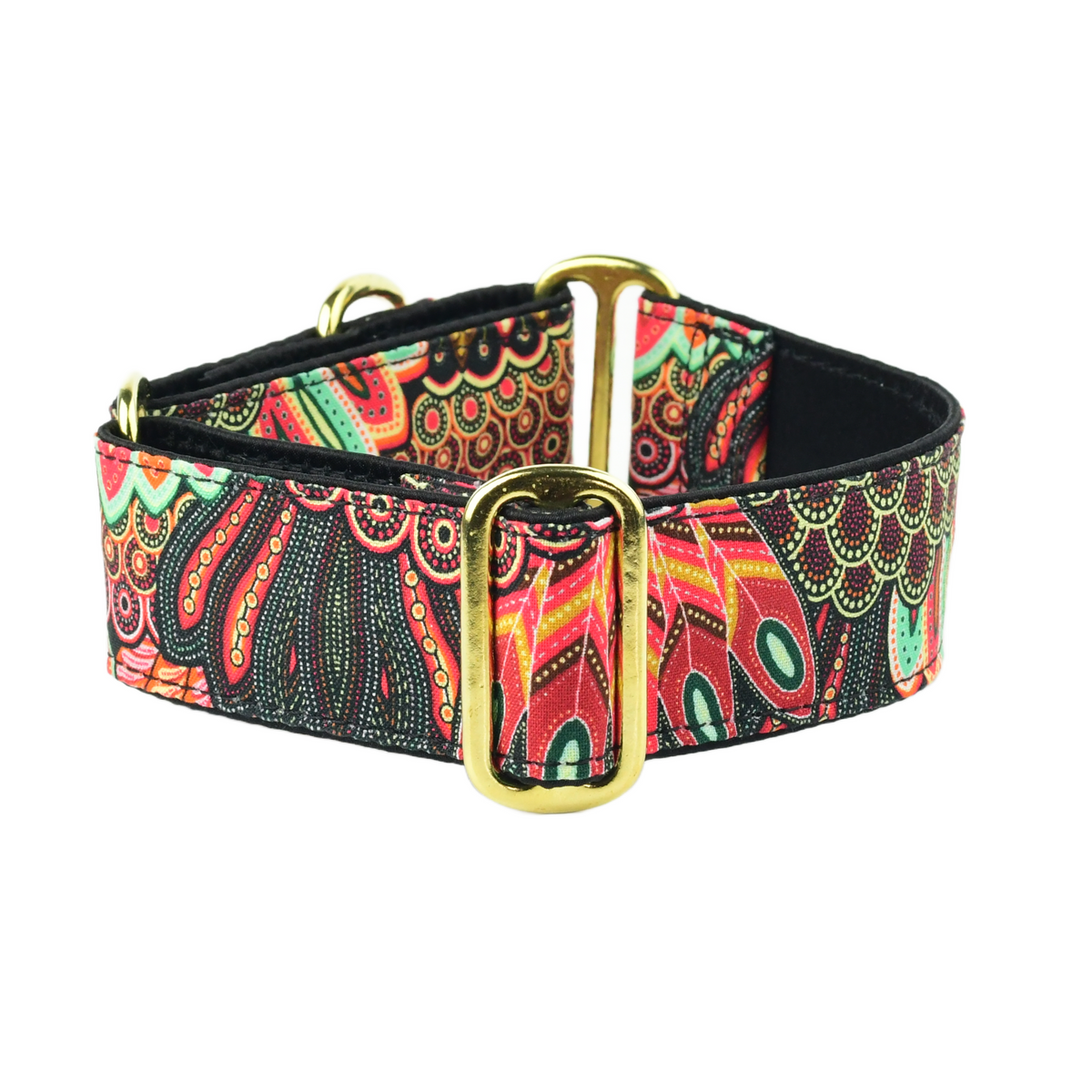 Jeweled Boho Feathers - Limited Dog Collar