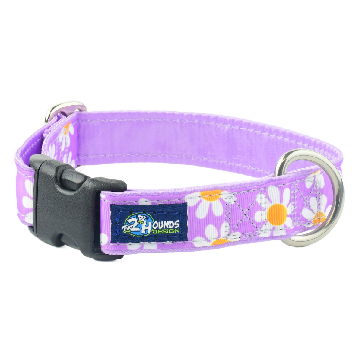Lavender Daisy - Limited Buckle Martingale Dog Collar