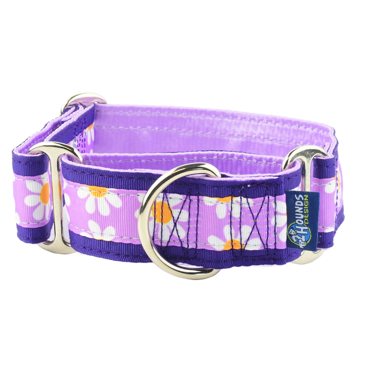 Lavender Daisy - Limited Buckle Martingale Dog Collar