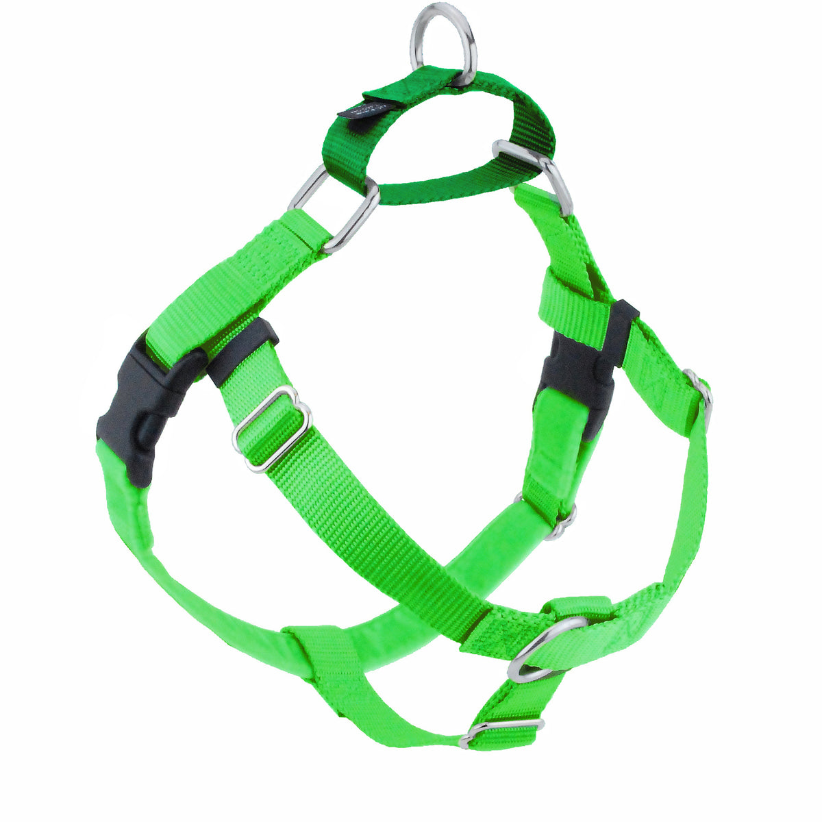 Neon Green Freedom No-Pull Dog Harness