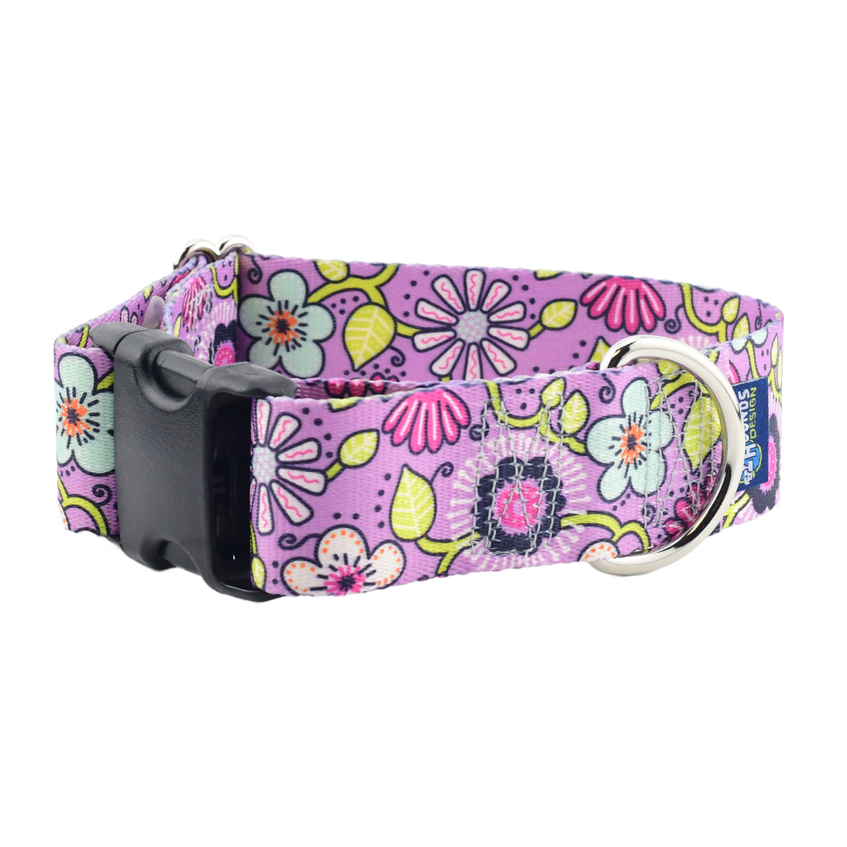 Petal Party Purple Dog Collar – EarthStyle