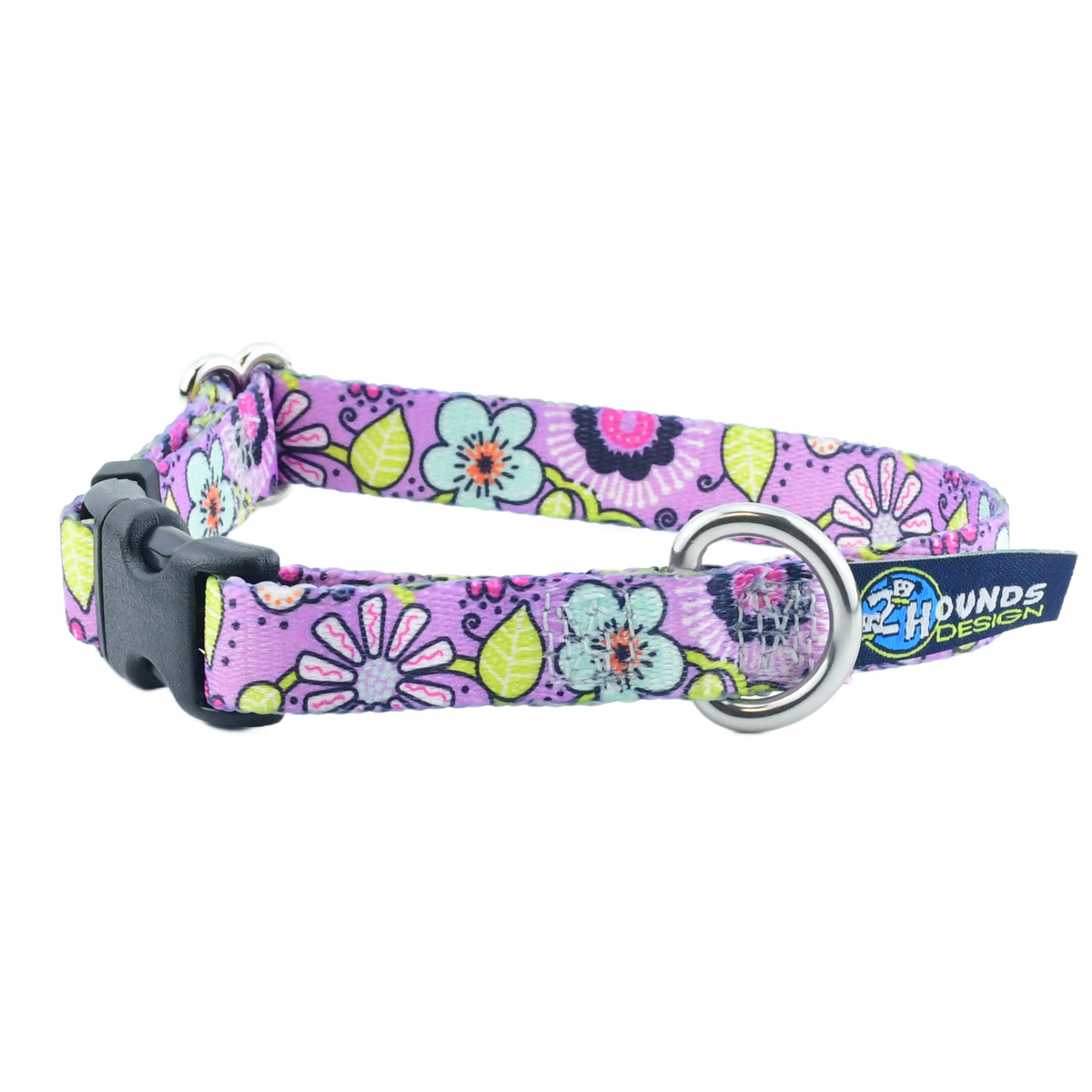 Petal Party Purple Dog Collar – EarthStyle