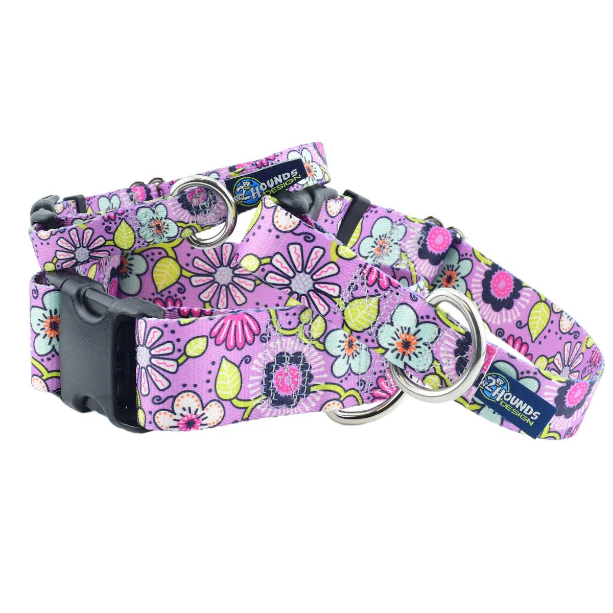 Petal Party Purple Dog Collar – EarthStyle