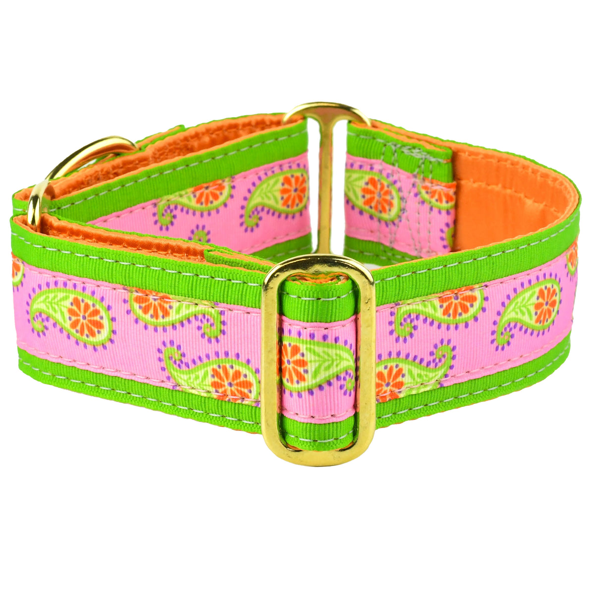 Pink Paisley - Limited Dog Collar