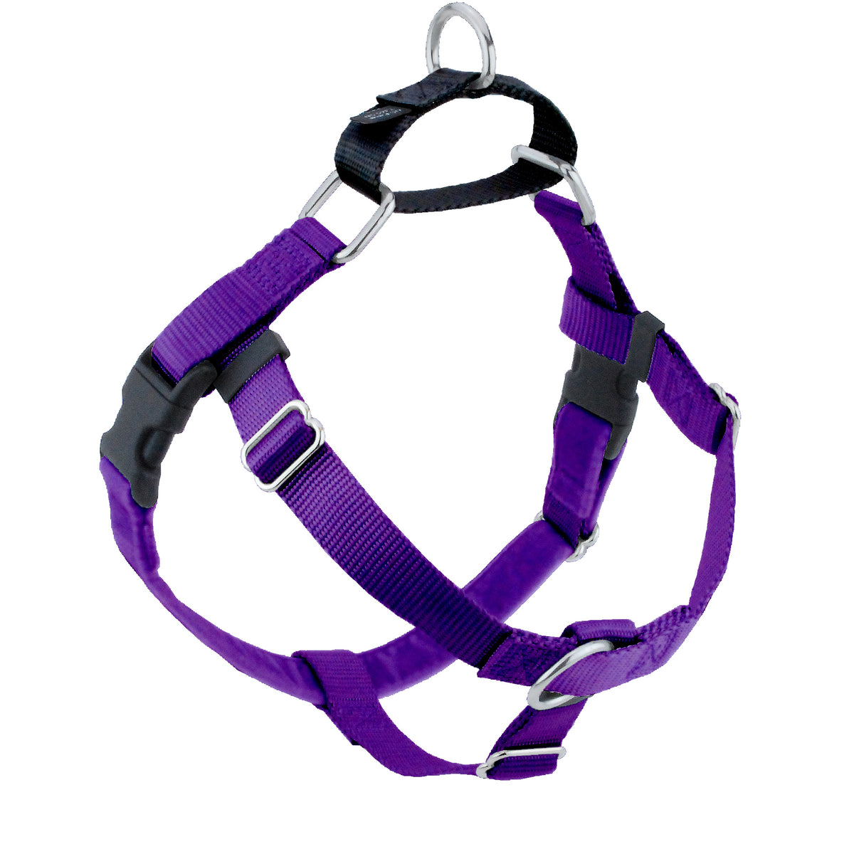Purple Freedom No-Pull Dog Harness
