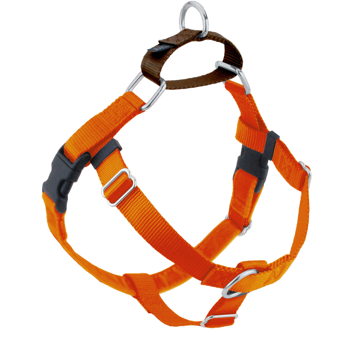 Rust 1″ Only Freedom No-Pull Dog Harness