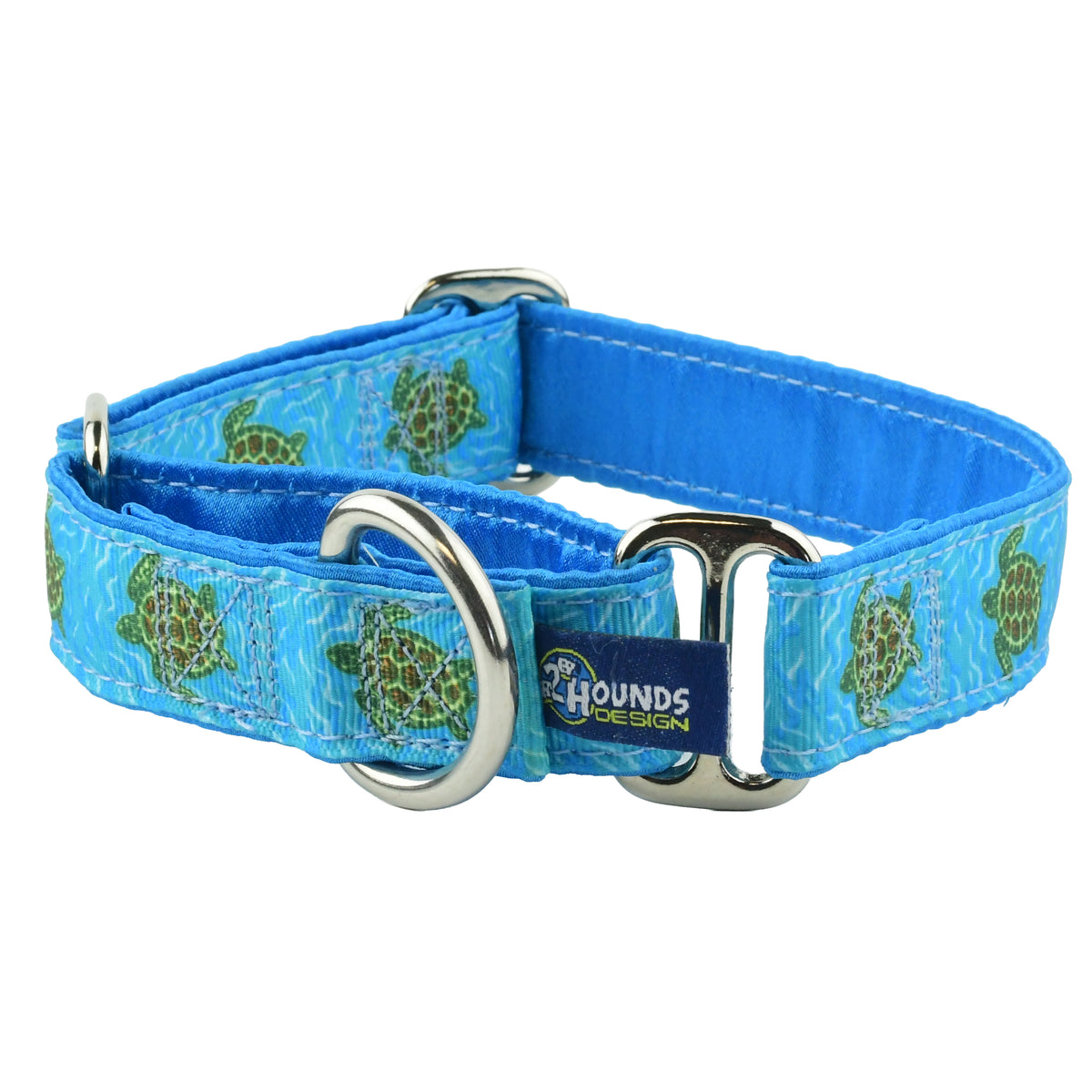 Sea Turtles - Limited Buckle Martingale Dog Collar