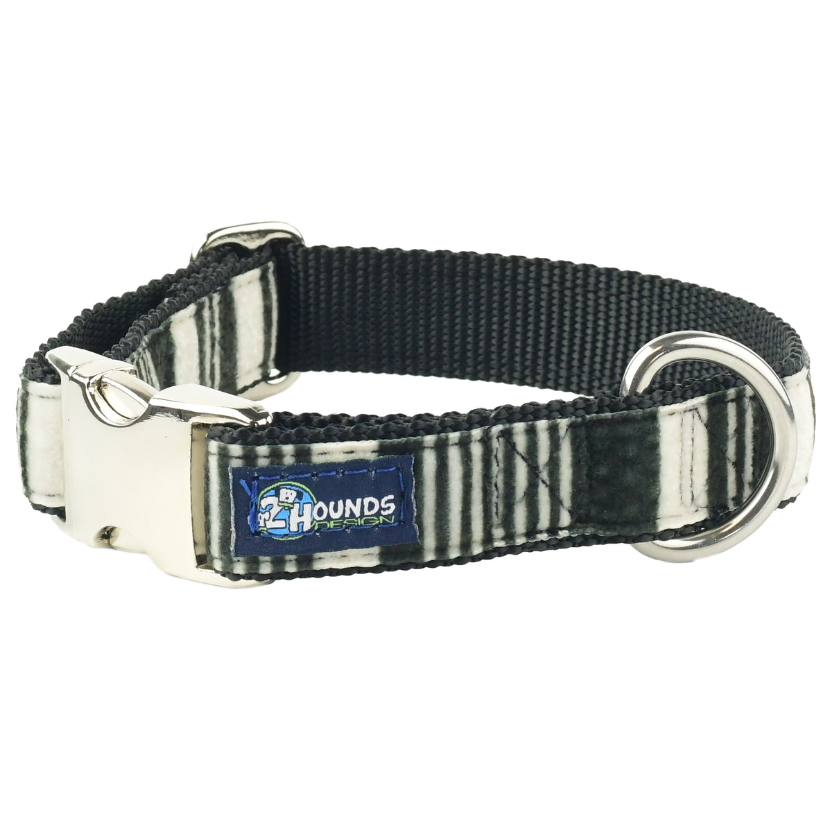 Modern Farmhouse Black Velvet Essential Dog Collar