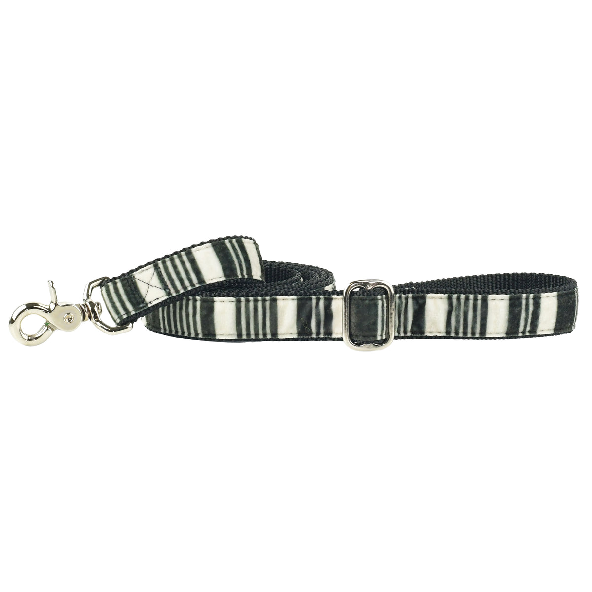 Modern Farmhouse Black Velvet Essential Dog Leash