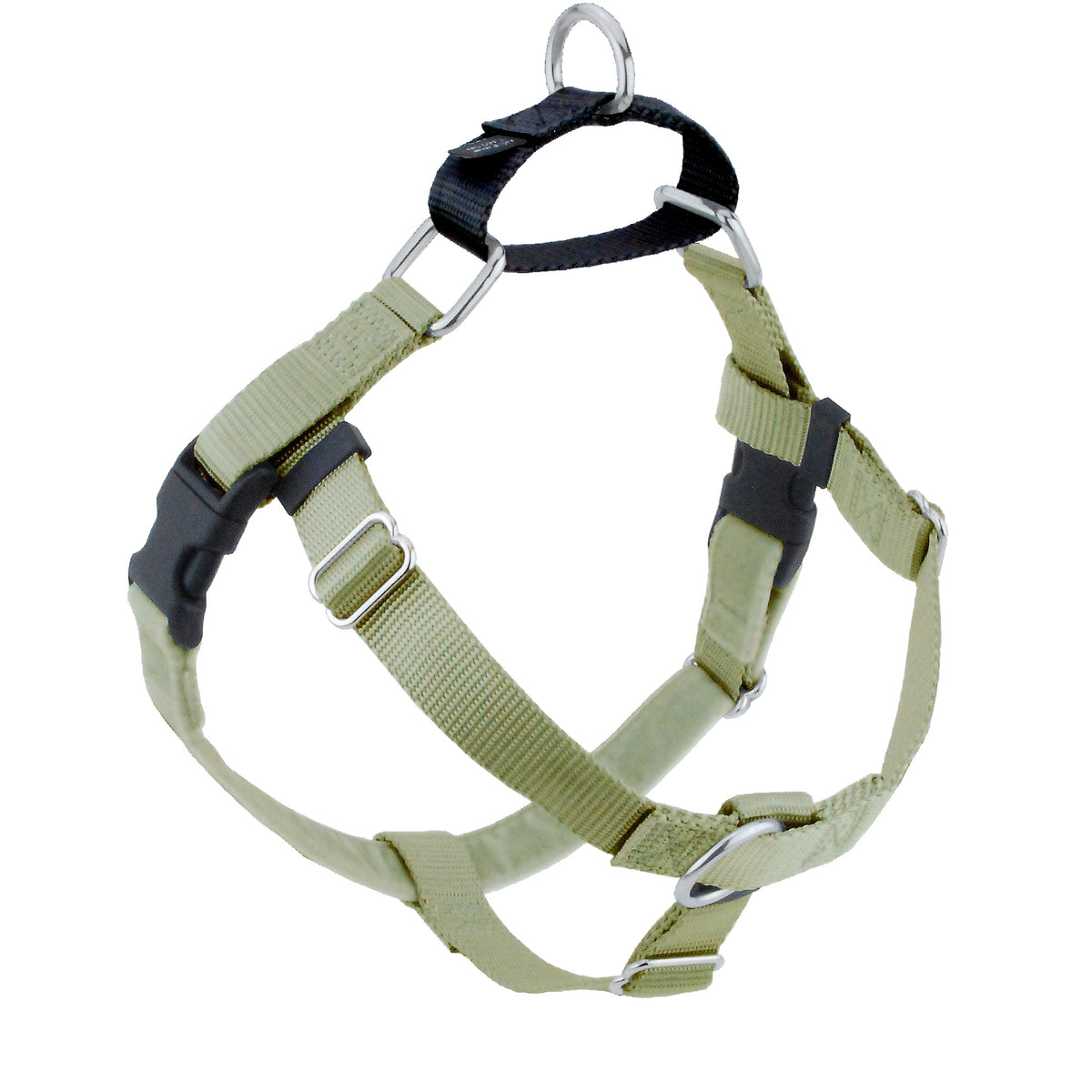 Tan Freedom No-Pull Dog Harness