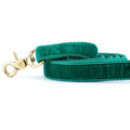 Emerald (Kelly) Velvet Dog Leash