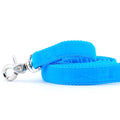 Turquoise Velvet Dog Leash