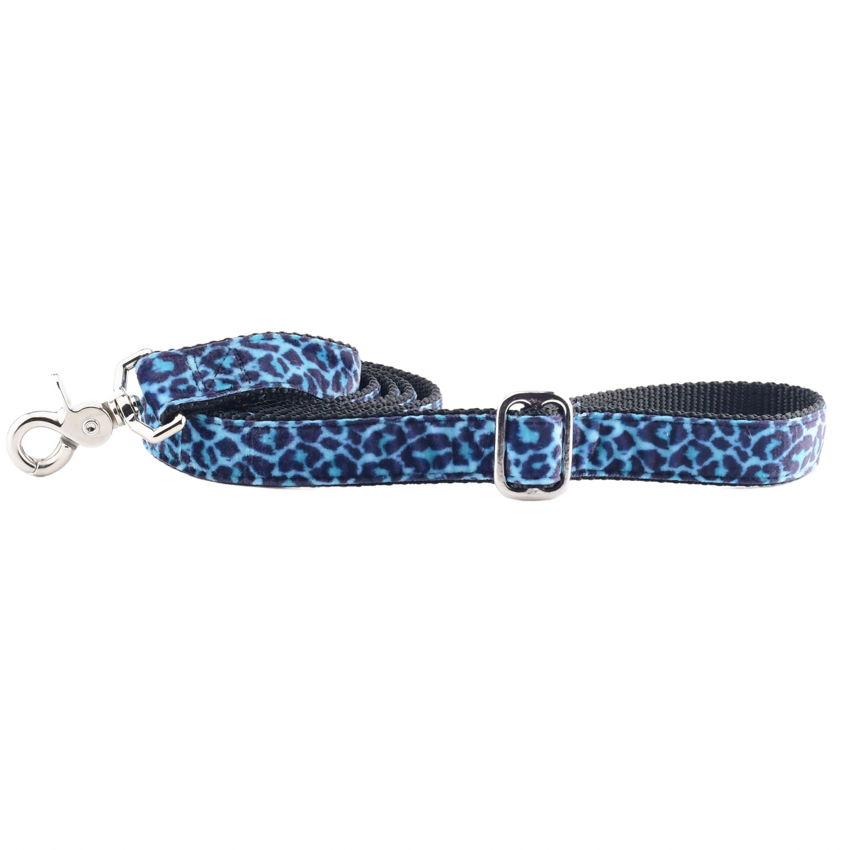 Wild Kitty Blue Velvet Essential Dog Leash