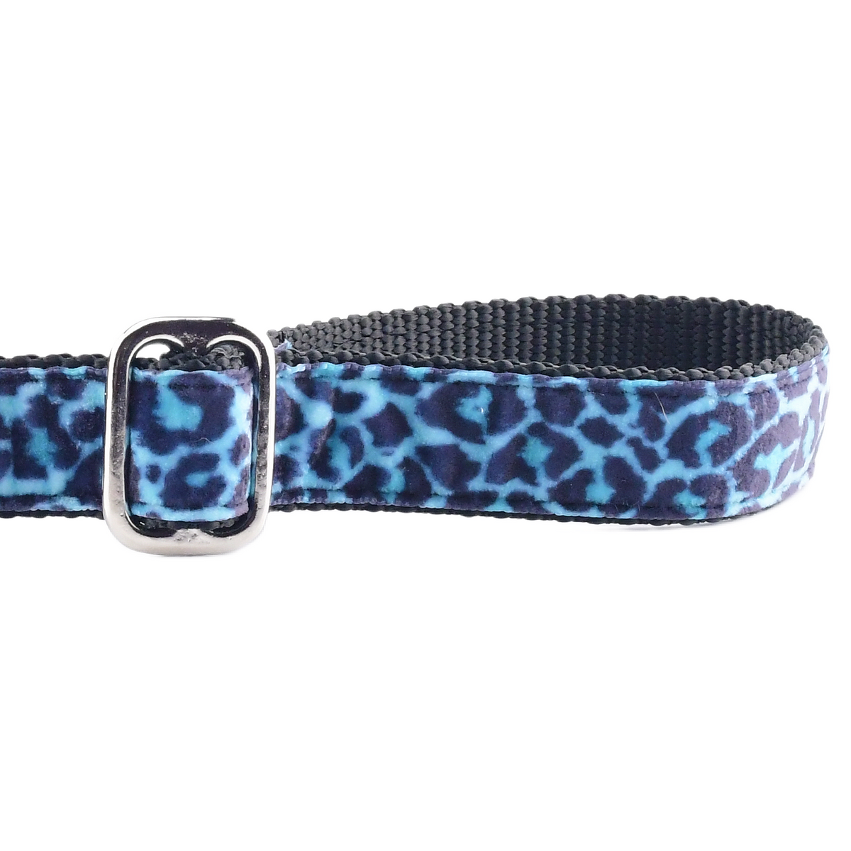 Wild Kitty Blue Velvet Essential Dog Leash