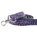 Wild Kitty Purple Velvet Essential Dog Leash