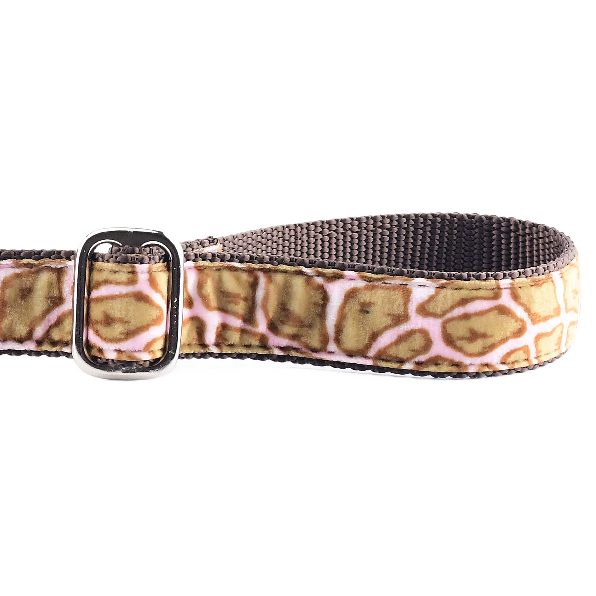 Wild Spots Pink Velvet Essential Dog Leash