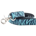 Wild Stripes Blue Velvet Essential Dog Leash