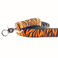 Wild Stripes Orange Velvet Essential Dog Leash