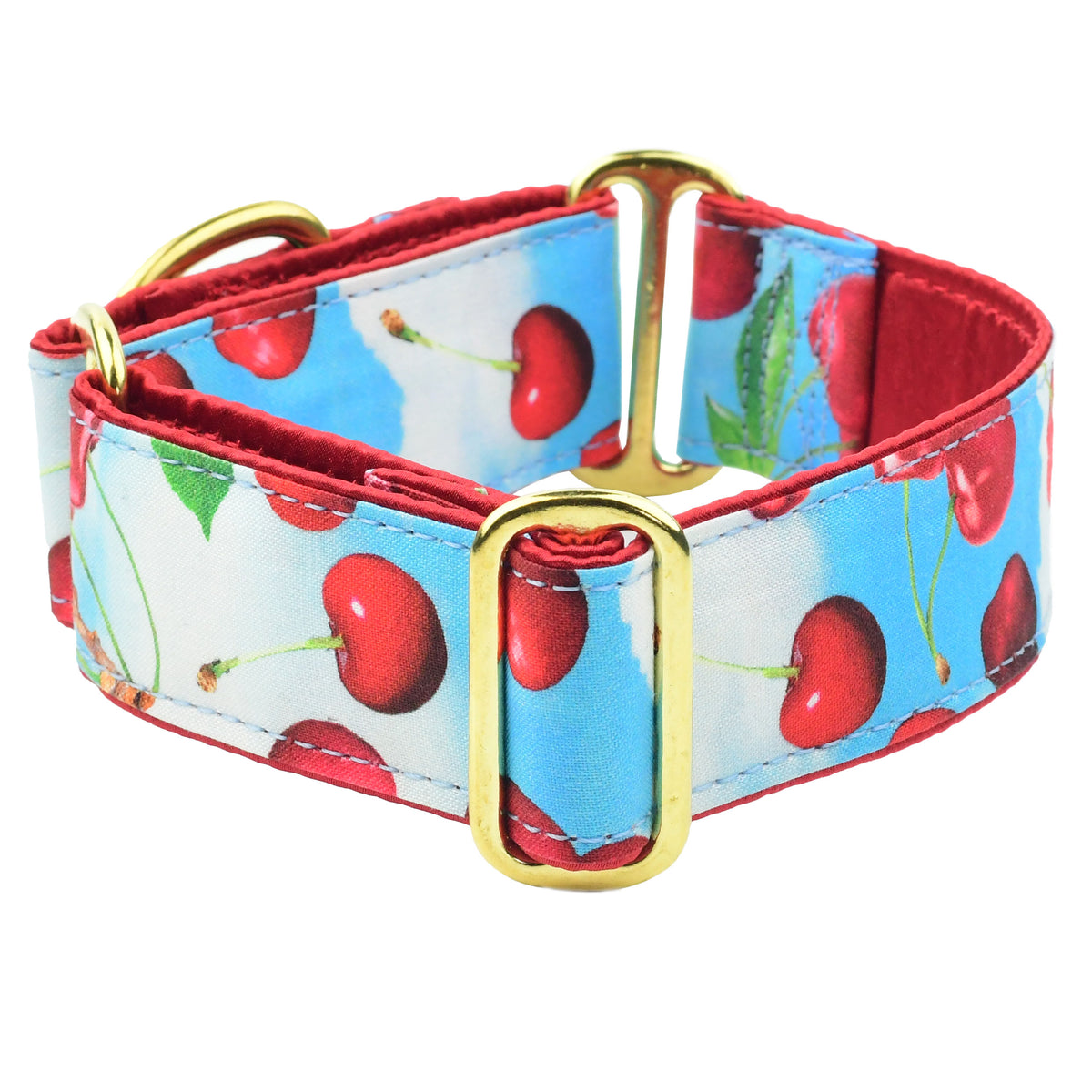 With a Cherry on Top - Limited Martingale Dog Collar